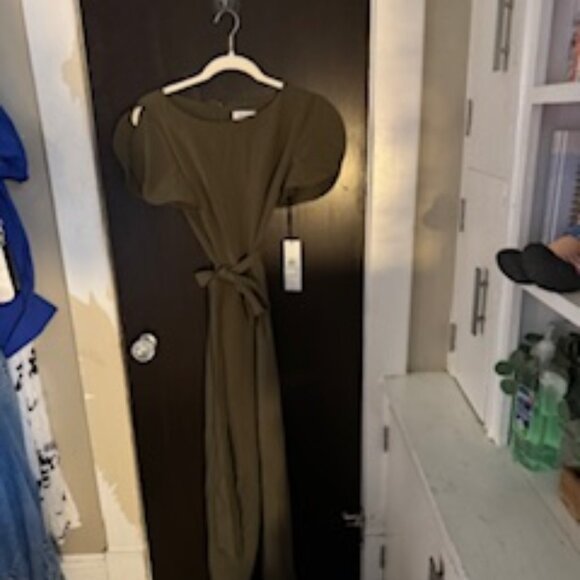Calvin Klein Romper – Size 8 (Army Green, NWT) - Picture 1 of 5
